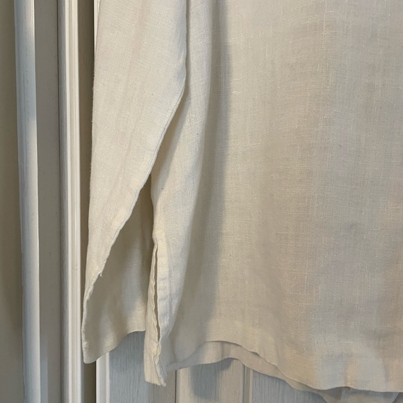 PA Company Boston Gorgeous Linen Button Down Shirt/Blazer - Picture 9 of 9